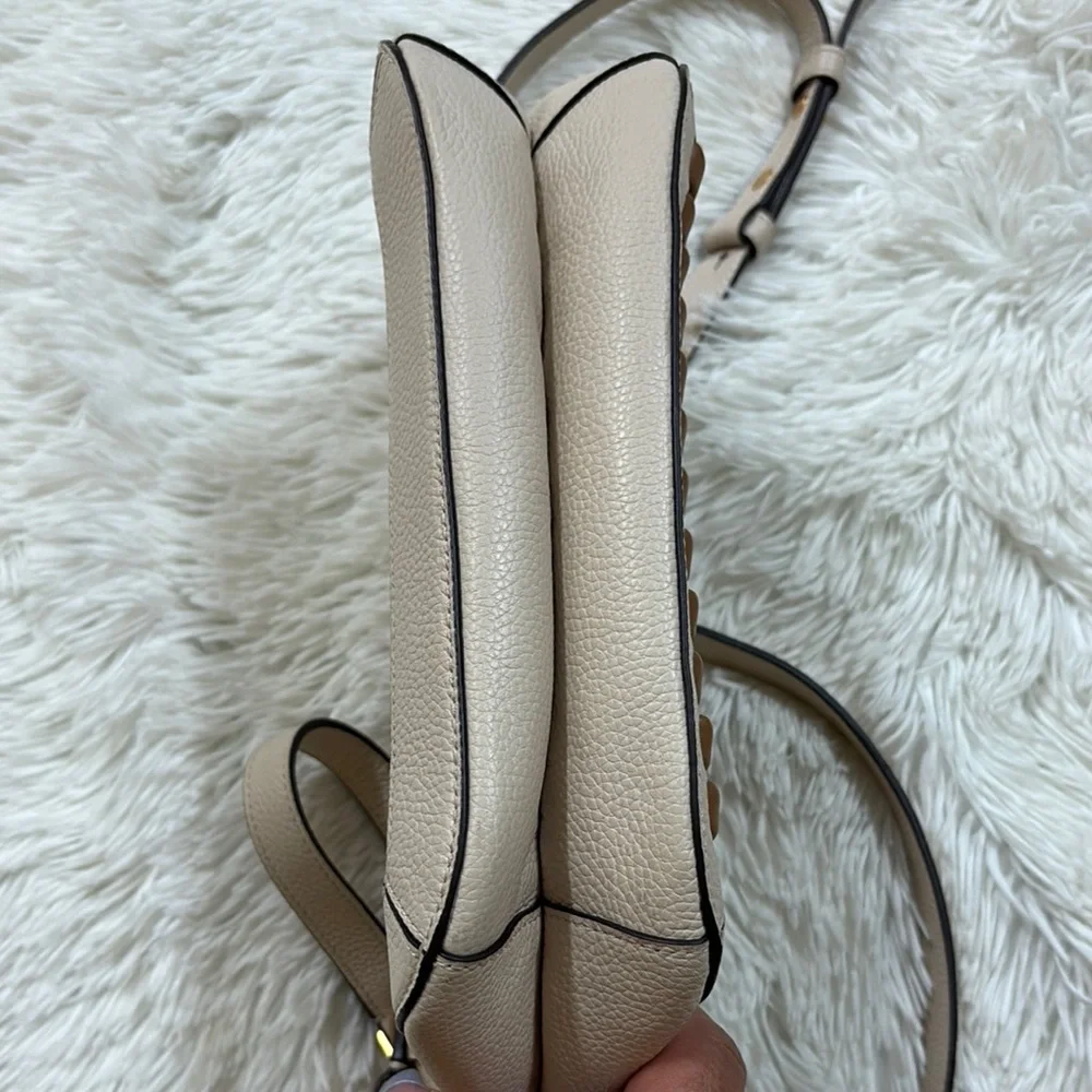 Kate Spade Cream and Brown Crossbody Bag
